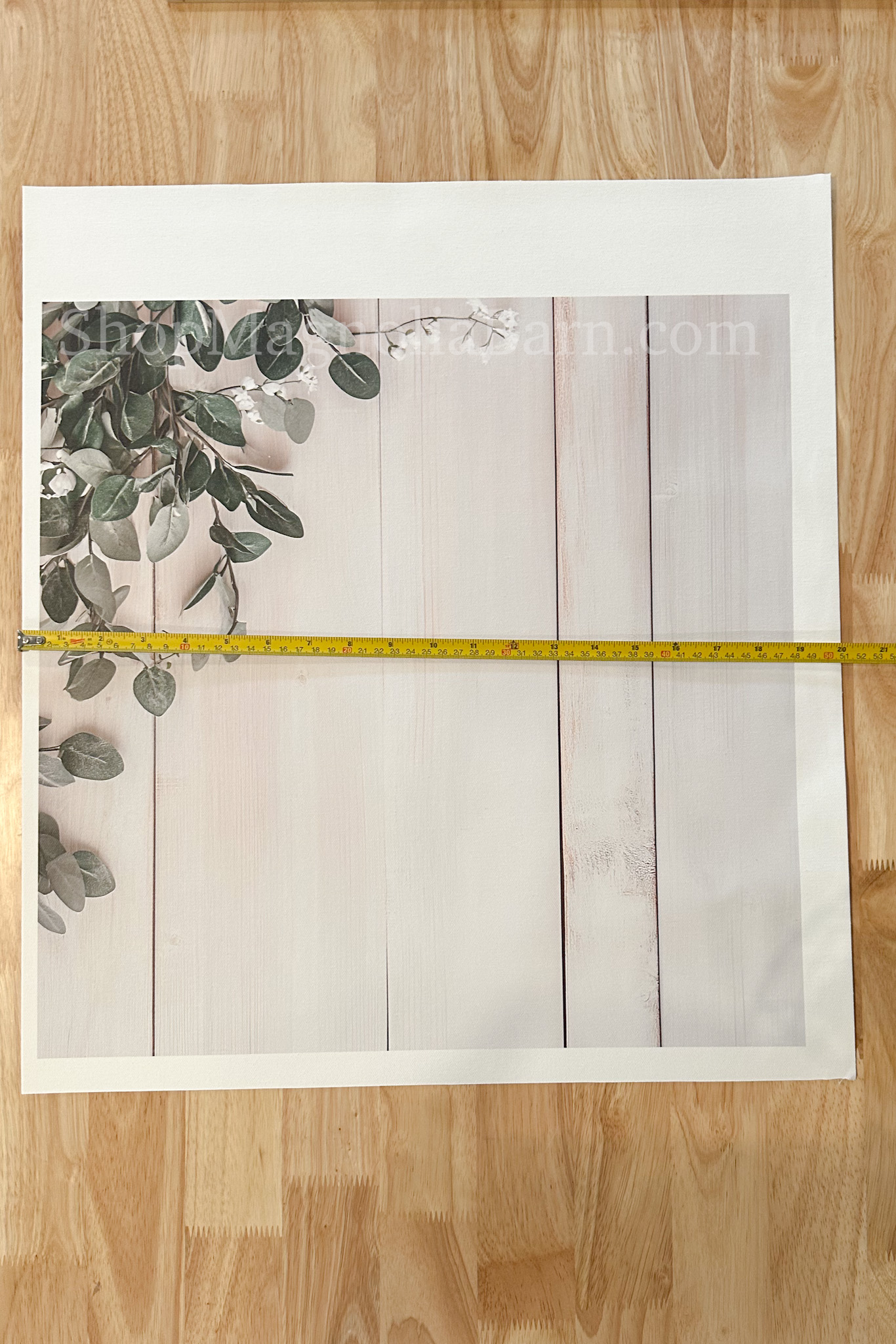 White Wood Backdrop for Product Photography