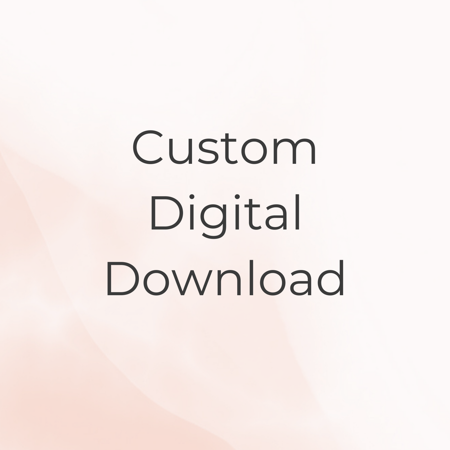 Custom Digital Download- Teacher letters