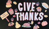 Give Thanks Bulletin Board- Peel and Stick