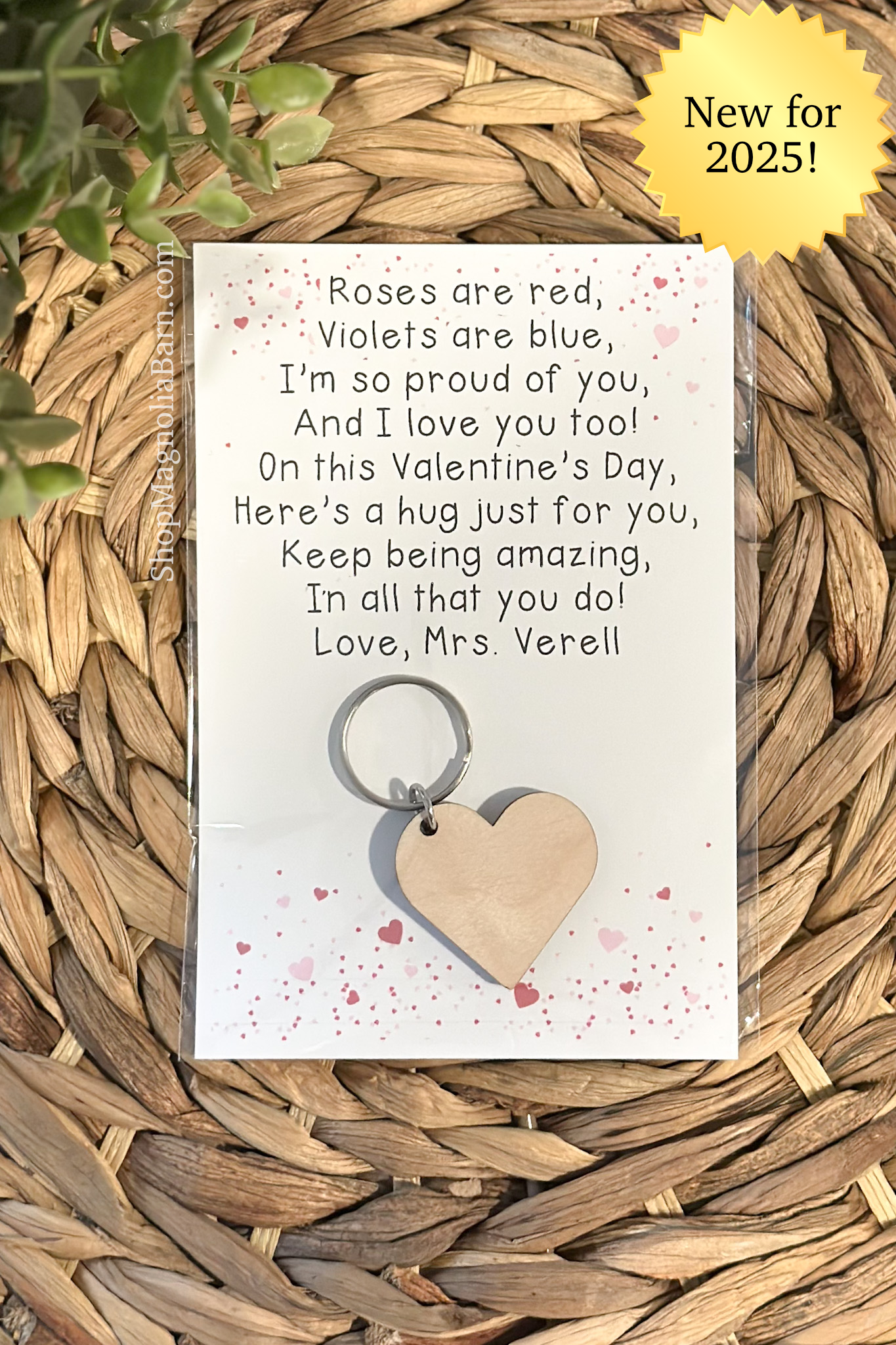 Valentine's Day Heart & Card Classroom Gift Packs