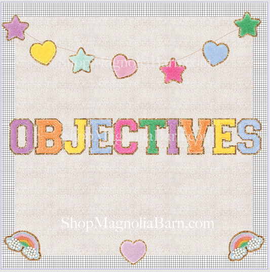 Objectives Instant Digital Download