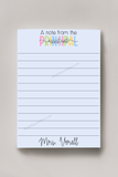 Assistant Principal Notepad