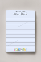 Assistant Principal Notepad