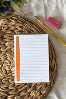 Flair Pen Name Notepad