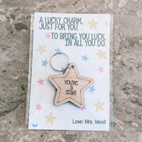 Lucky Charm Star- Anytime Classroom Gift